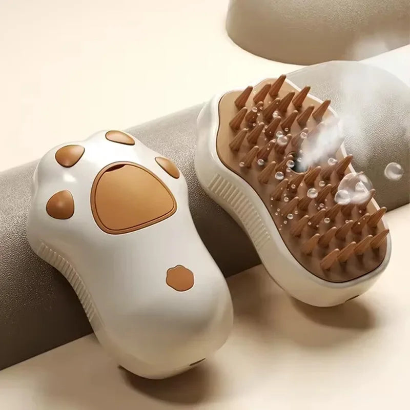 3-in-1 Steam Pet Grooming Brush | Deshedding & Hair Removal Tool for Cats & Dogs