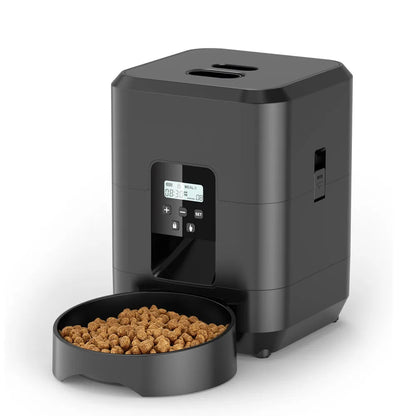 Automatic Pet Feeder for Cats & Dogs, Timed & Portion-Control Smart Food Dispenser, Slow Feeding Cat and Dog Bow